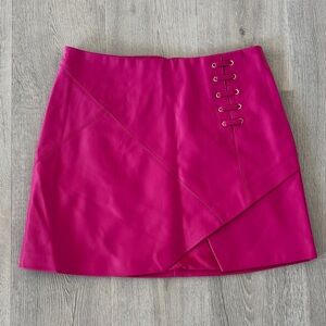 BCBGeneration faux leather Mini Skirt